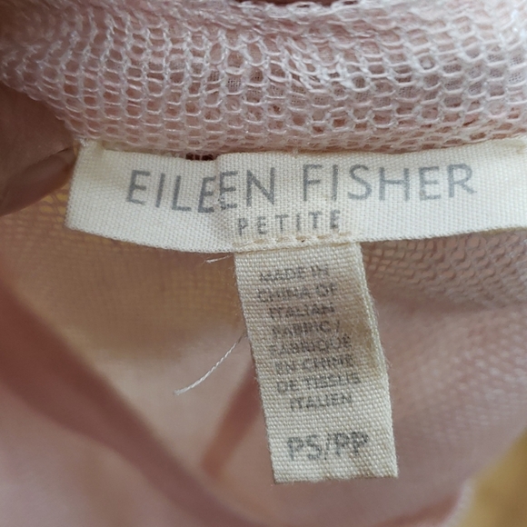 Eileen Fisher  Size PS Mesh Sleeveless Top E23 - Picture 5 of 6